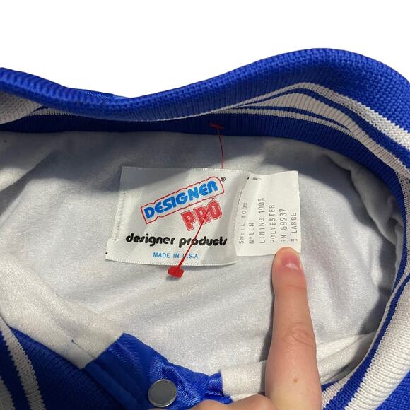 Vintage 1986 Mid west Conveyor Bomber Jacket large - Picture 4 of 4